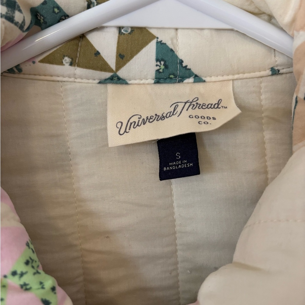 Universal Thread Multicolor Quilted Jacket - image 2